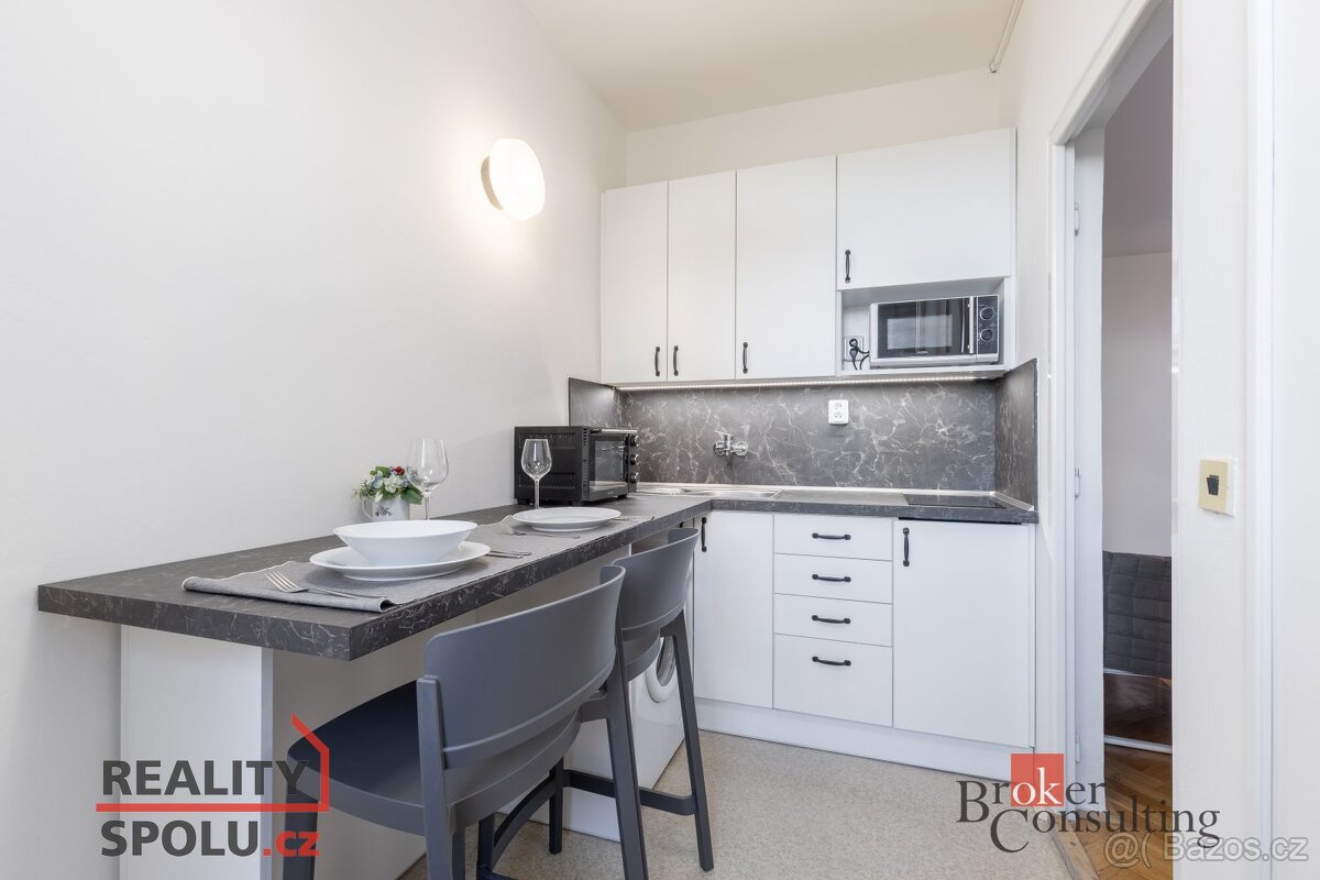 Pronájem, byty/1+1, 32 m2, Halasovo náměstí 113/3, 63800 Brn - 3