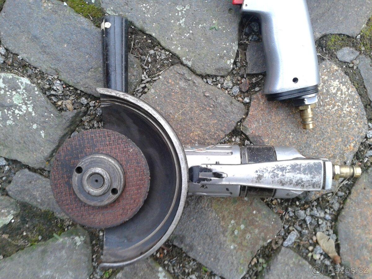 Pneumatický rázový utahovák Wurth DSS 3/4" H + bruska - 3