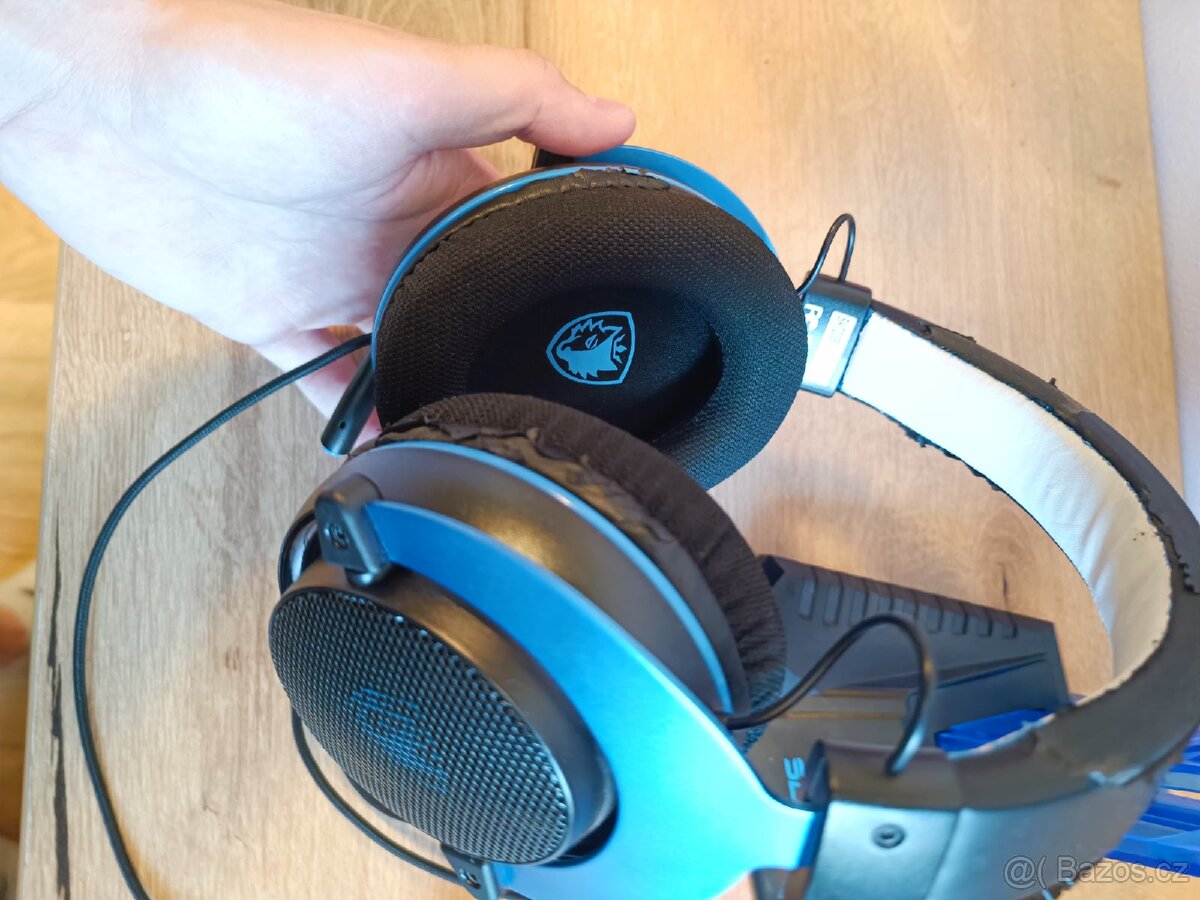 Sluchátka SADES Mpower SA-723 + stojan - 3