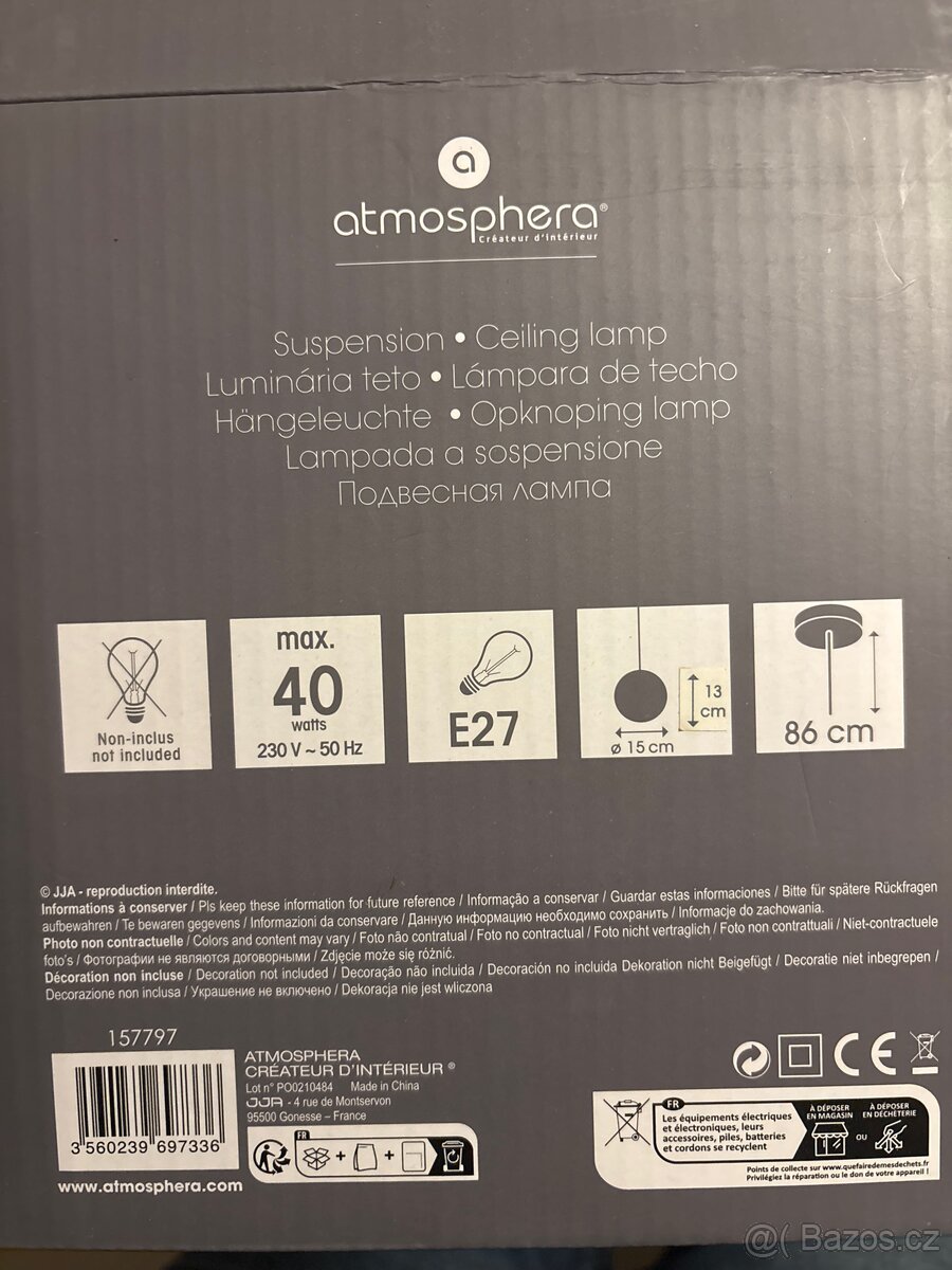 Zavěsné svítidlo NOVÝ - 3