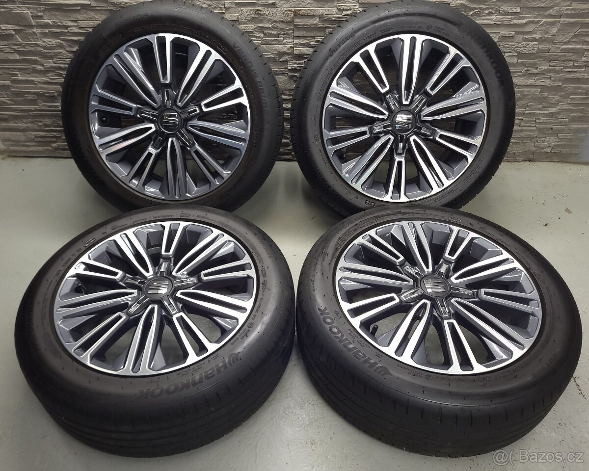16" Originál Seat Ibiza 5x100 letní sada - 3