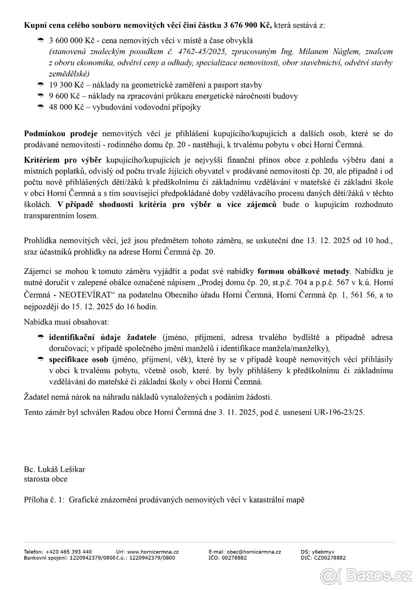 Rodinný dům Horní Čermná - 3