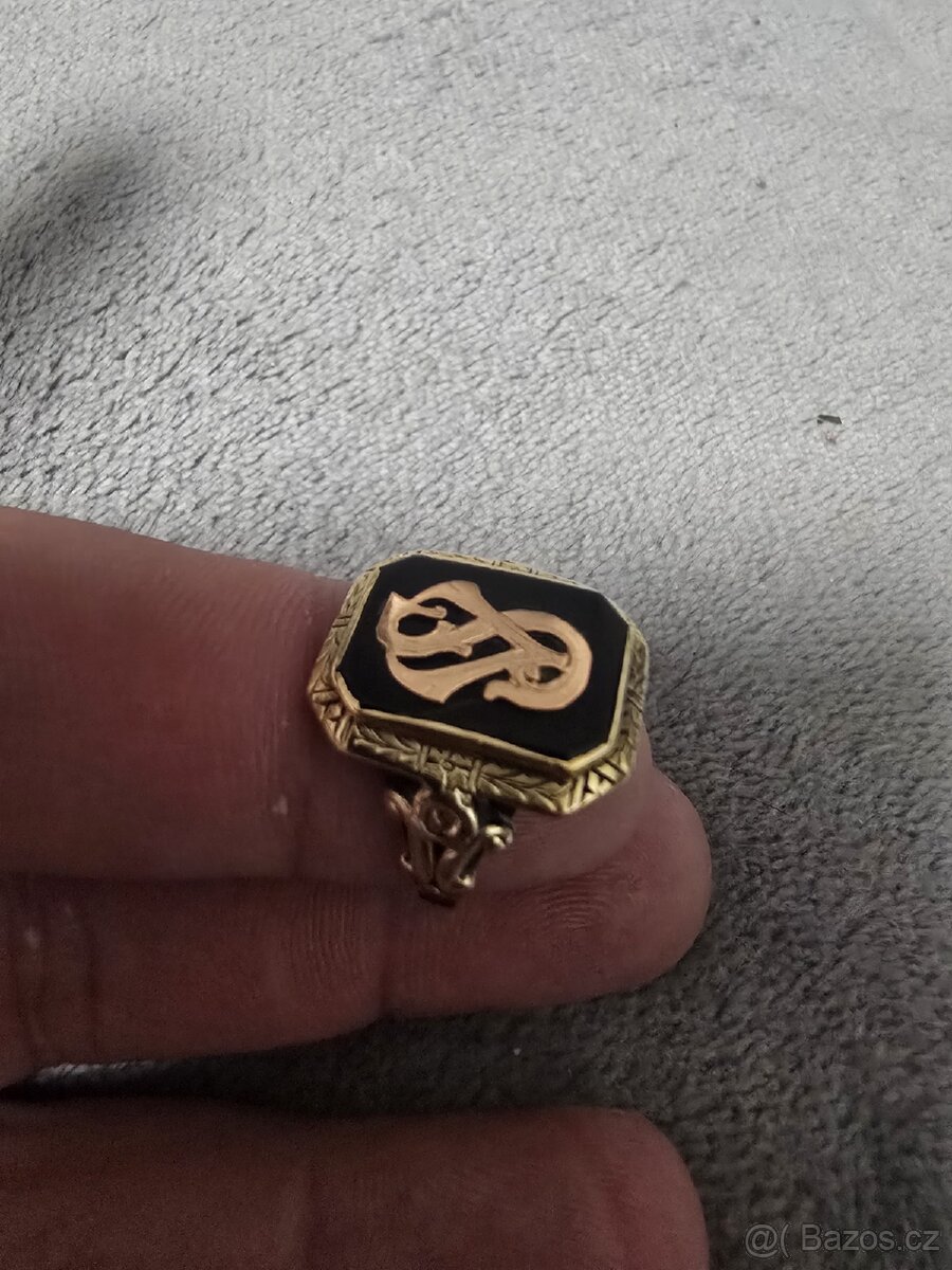 Zlaty pánský prsten - 3