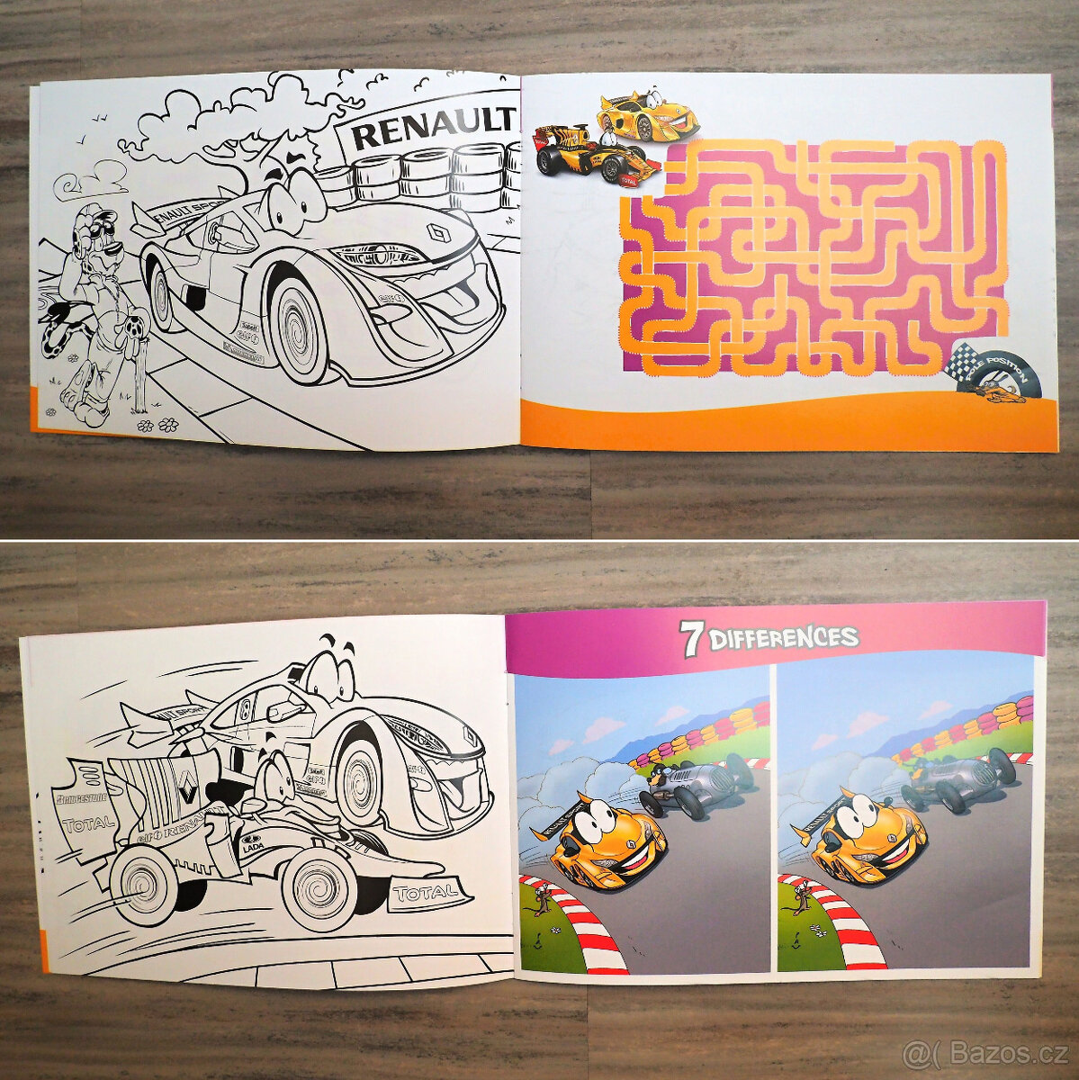 Nálepky WorldSeries by Renault + Megane Trophy V6 Toon + F1 - 3