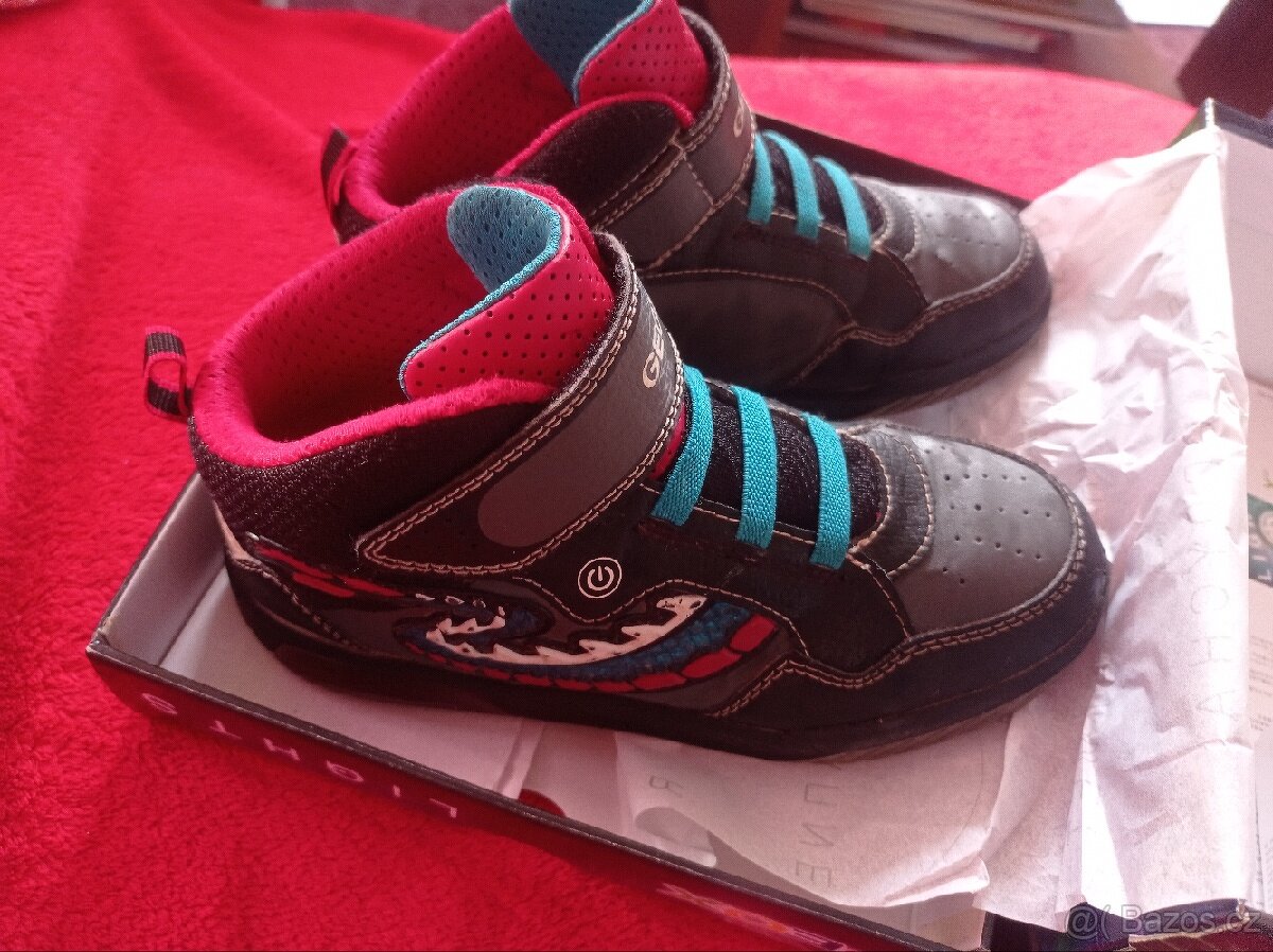 Celoroční obuv Geox 33 - 3