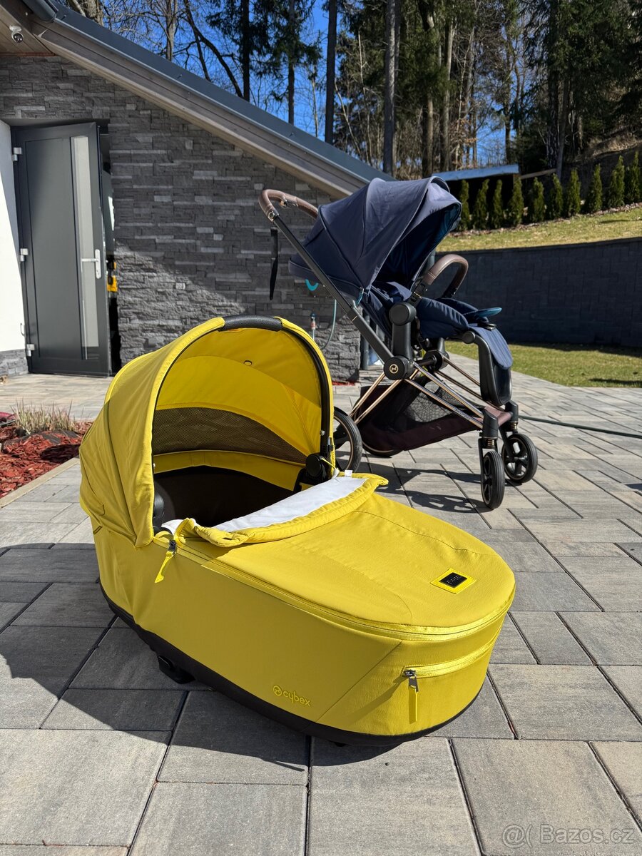Cybex Priam Rose Gold - trojkombinace - 3