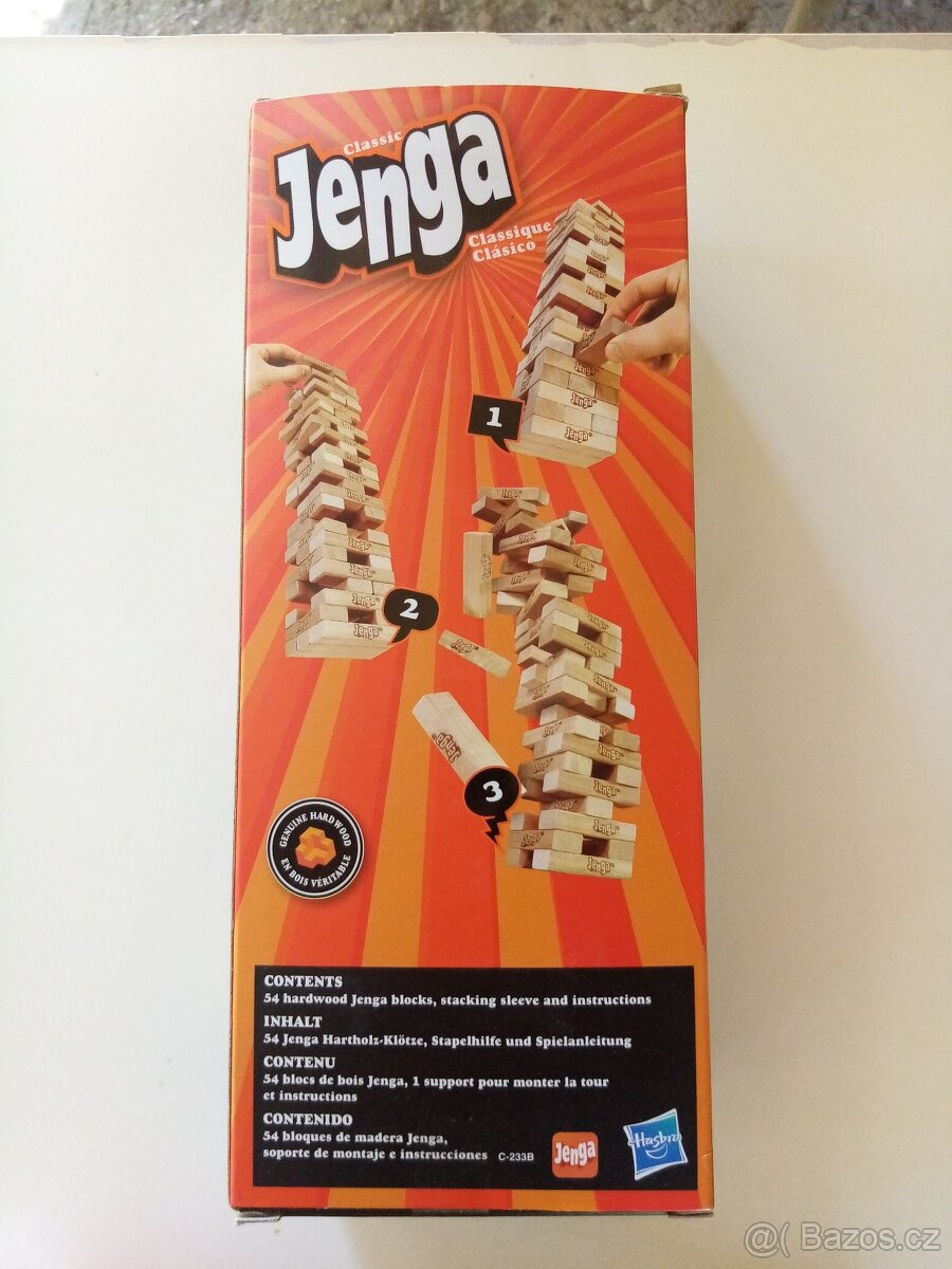 dětská dřevěná hra Jenga - 3