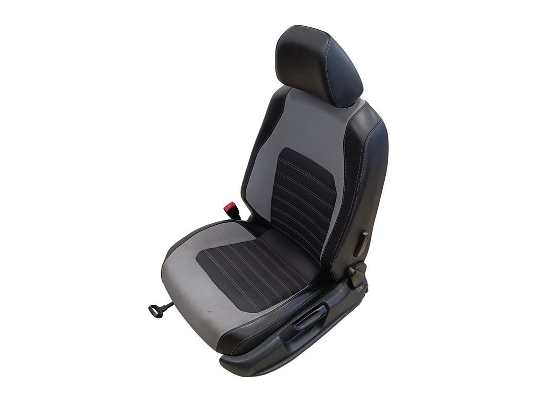 Sedačky černá kůže šedá látka VW Jetta 4 sedan r.v. 2013 - 3