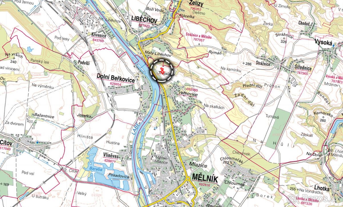 Zemědělská půda, prodej, Mělník - 3