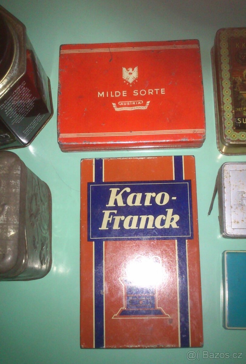 Plechové krabičky 7ks - 3