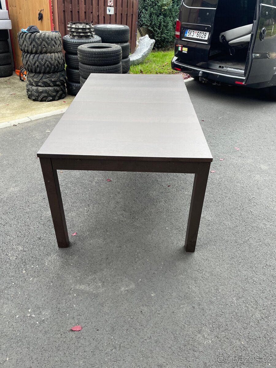 Jídelní stůl + židle + televizní stolek - 3