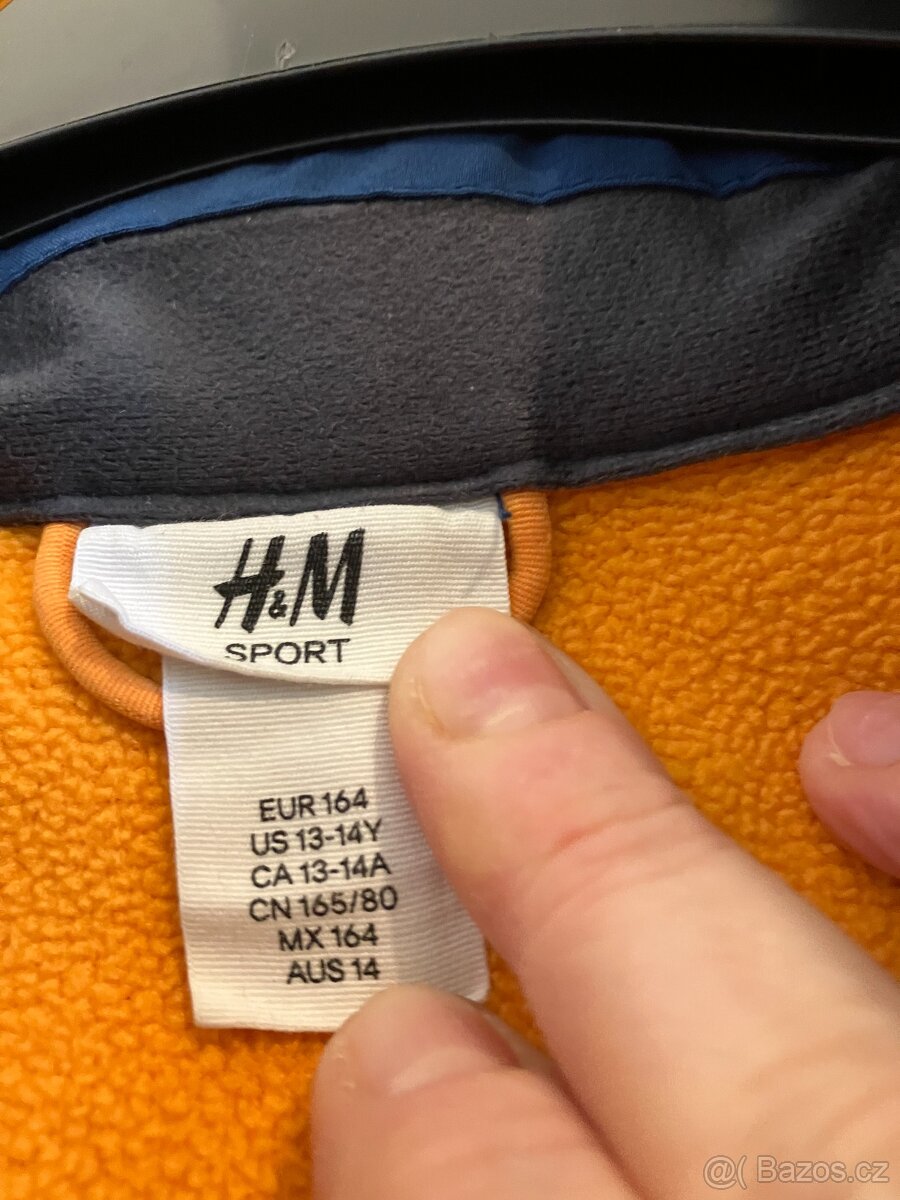 softshell bunda modrá - 3