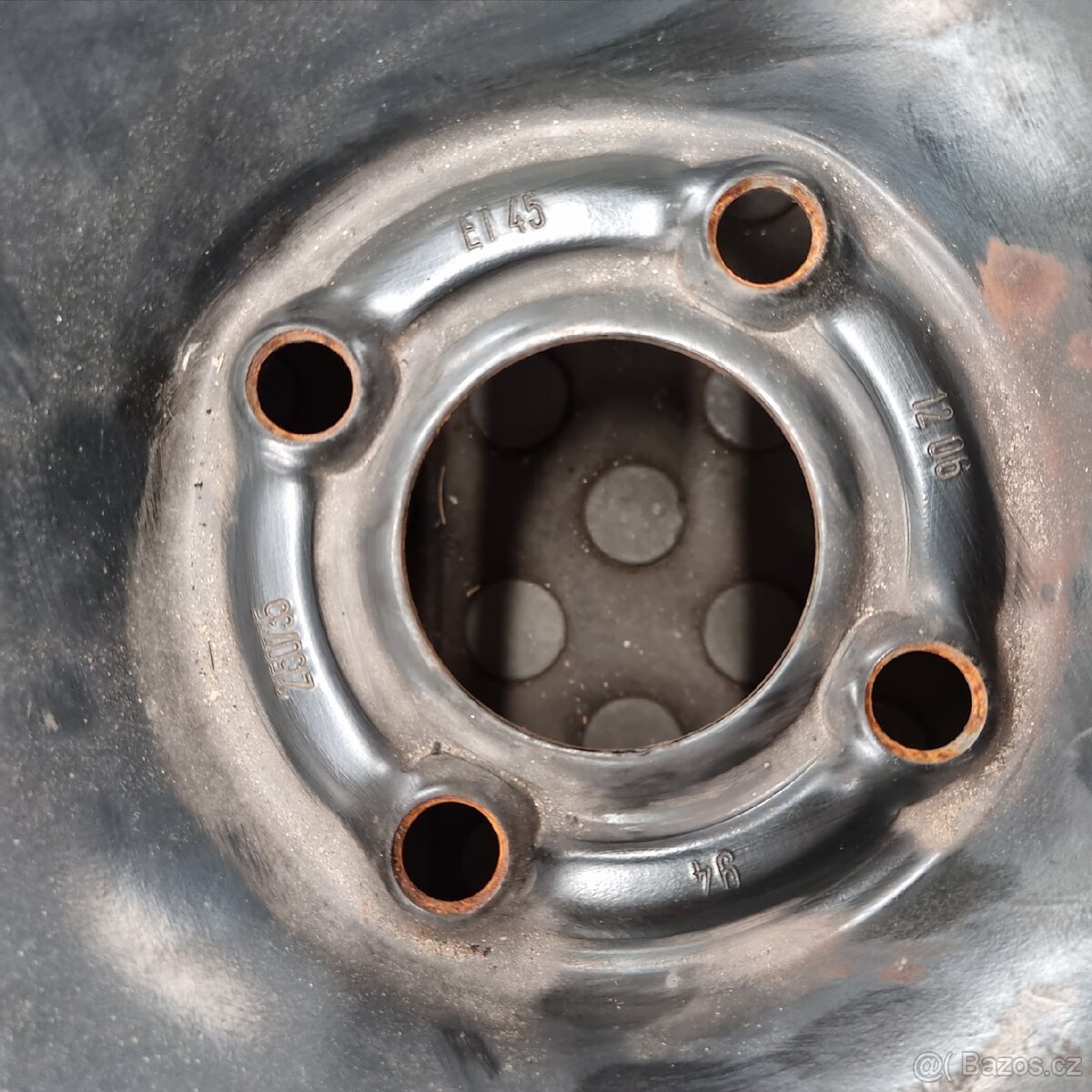 4x100 R15 6,5x15 ocel. disk RENAULT - 3