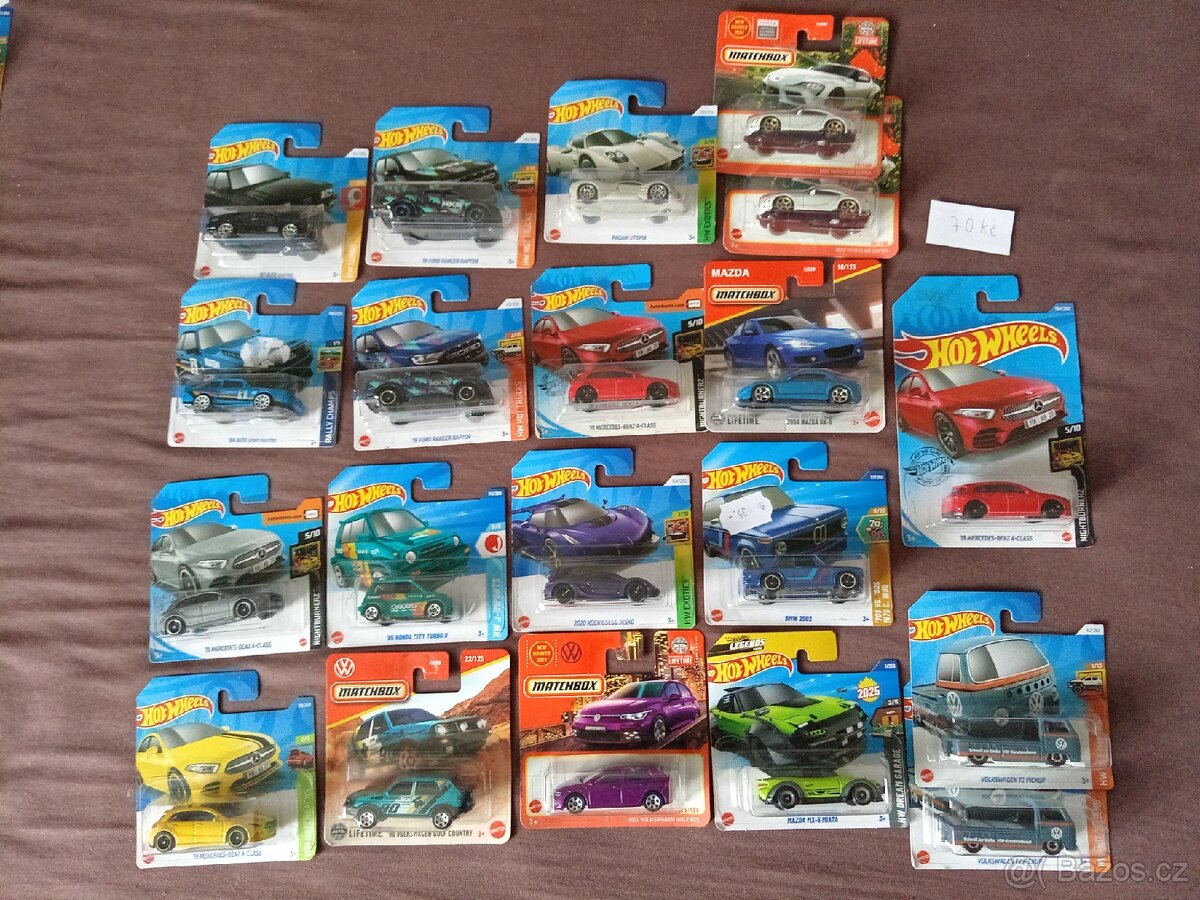 Autíčka Hot Wheels - 3