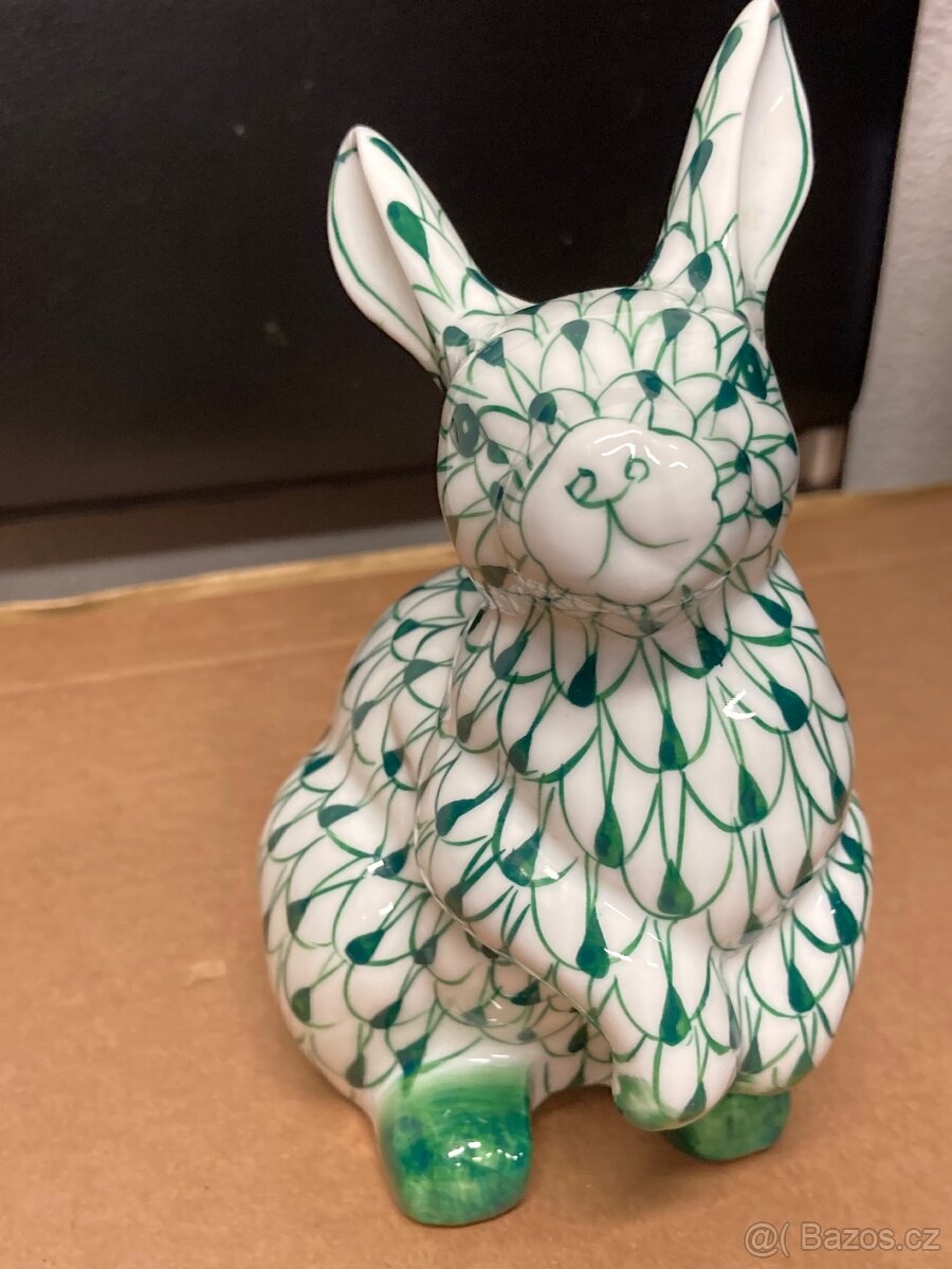 Porcelanovy zajicek,kralik - 3