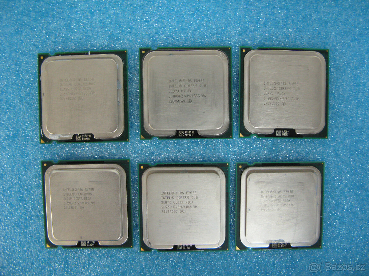 Procesor do stolního počítače Intel 775 Q6600, E8500 E8400 - 3