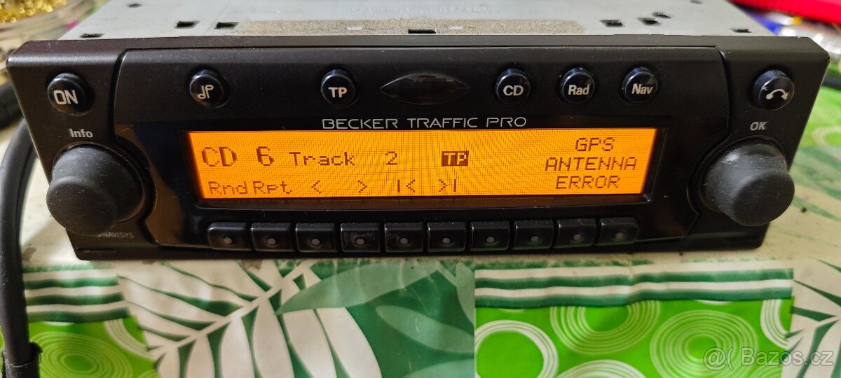 Autorádio Becker Traffic Pro + CD měnič Becker 6xCD - 3