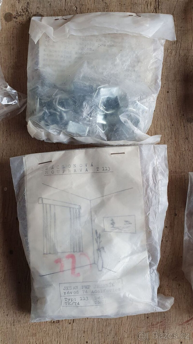 garnyže kolejnice klipsy Jesan - 3