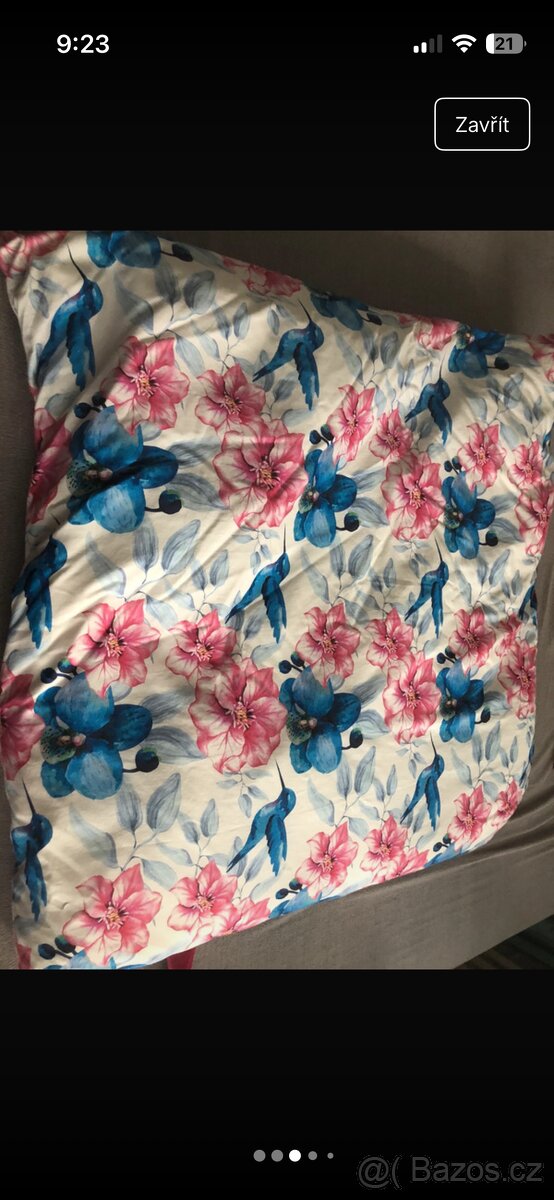 Péřová zavinovačka 100x100 cm - 3