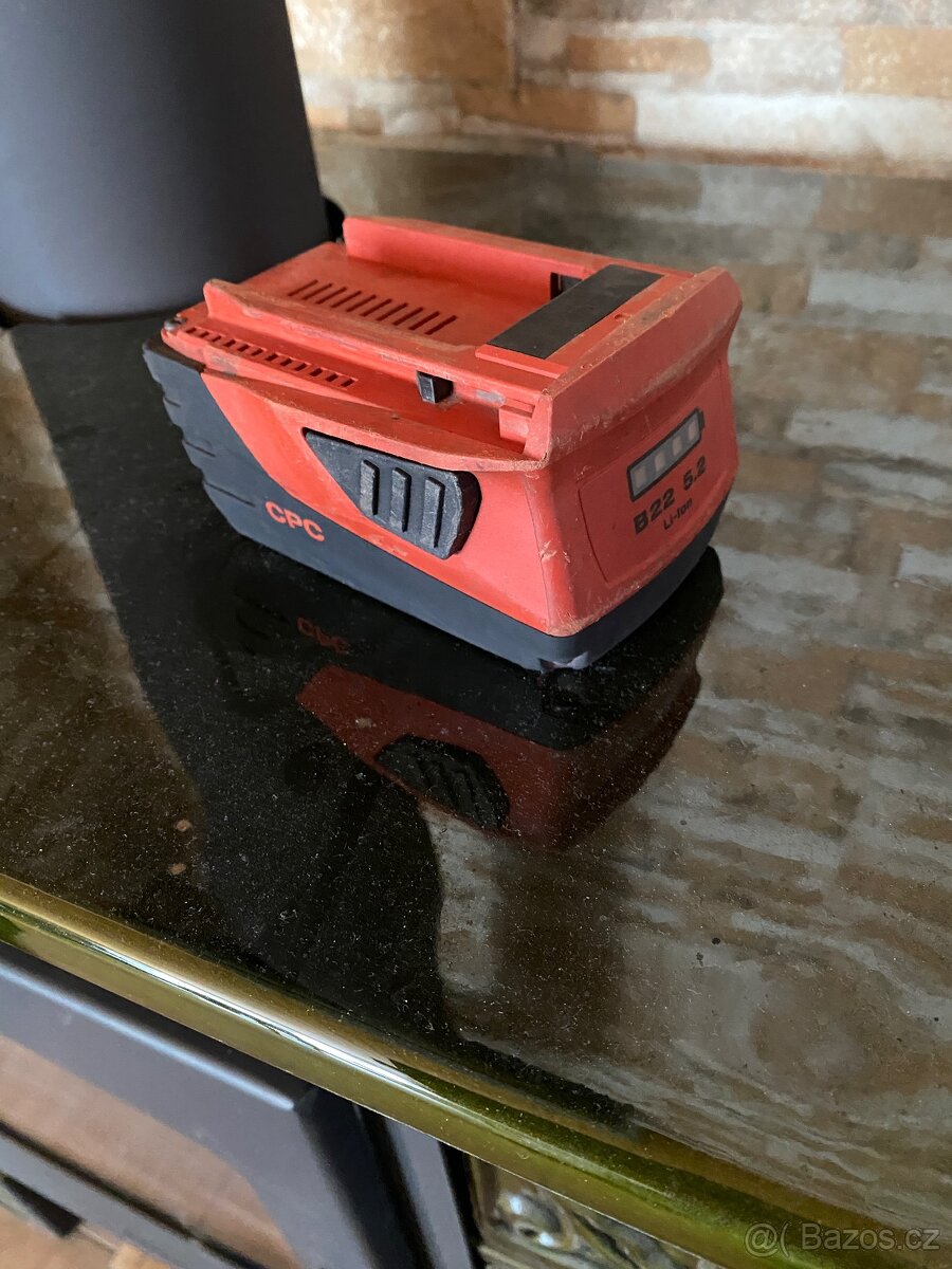Hilti baterie B22 CPC 5,2 ah - 3