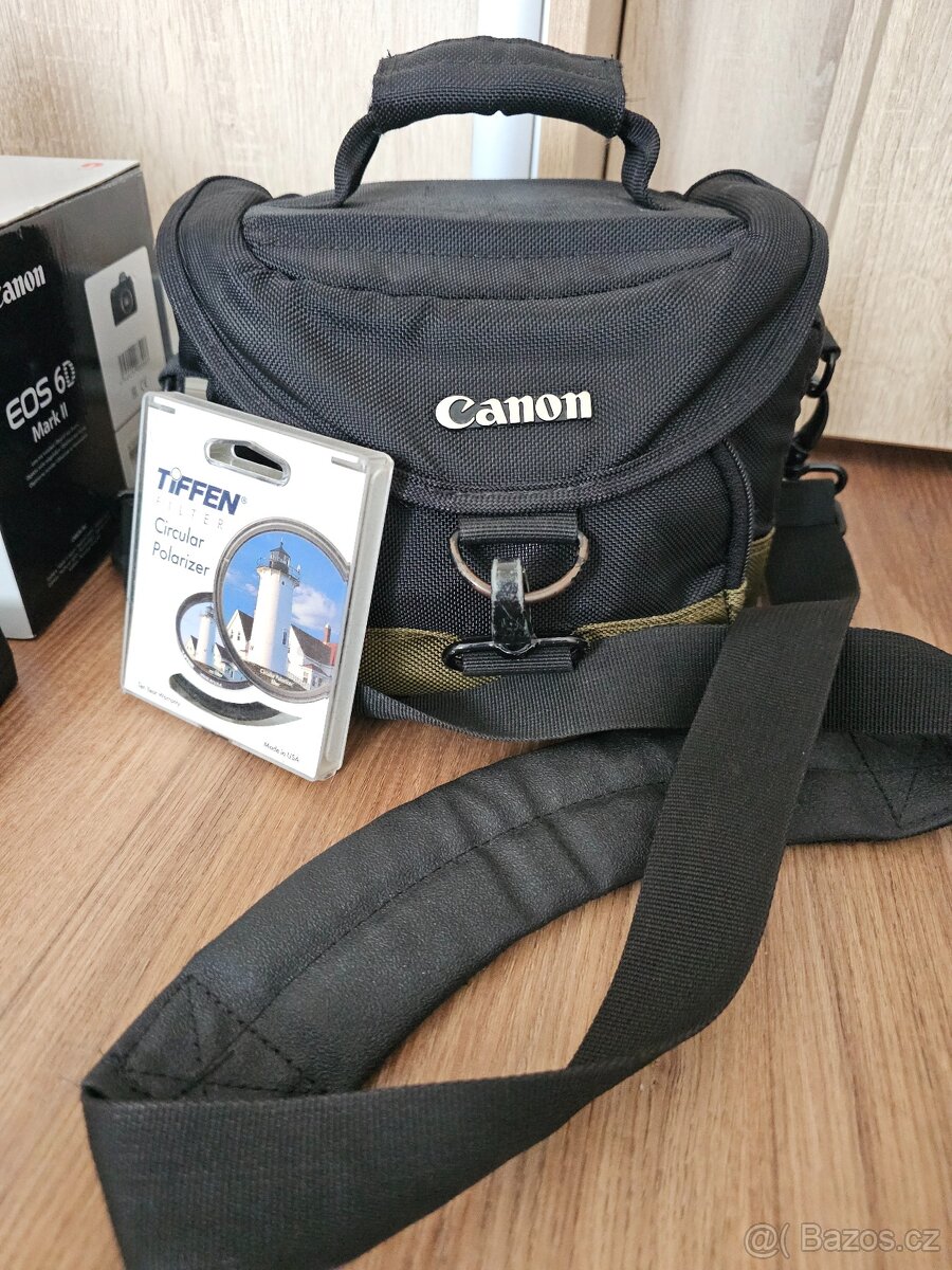 Caon EOS 6D Mark II. + objektiv + příslušenství - 3