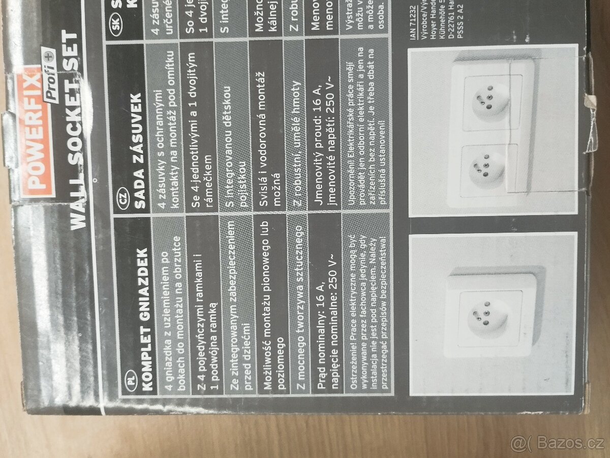 Vypínač, zásuvka - 3