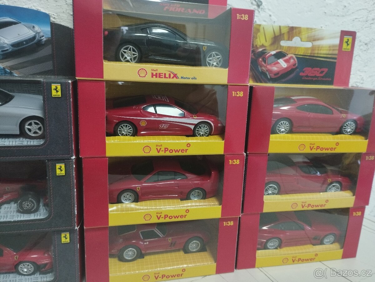 Modely autíček 1:38 Shell - 3