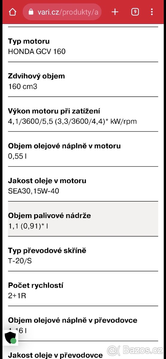 VARI S PŘÍSLUŠENSTVÍM - 3
