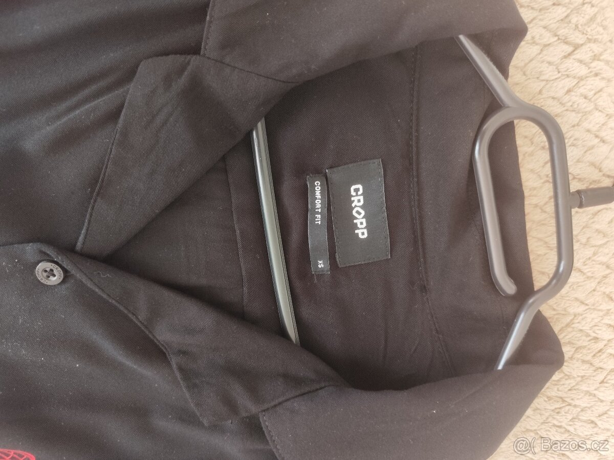 Panská černá košile značky Cropp - 3