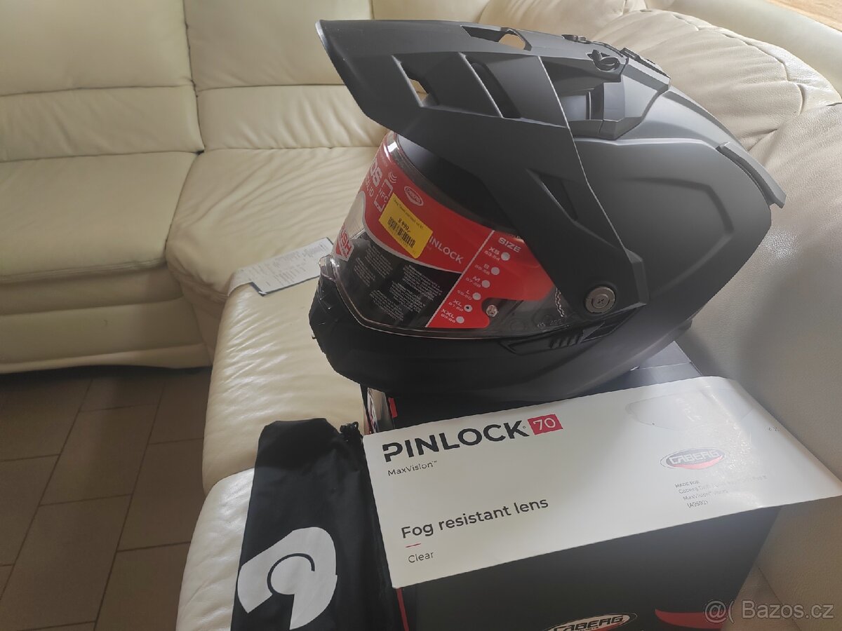 Motorkarska helma Caberg Táňa i matt Black XL - 3