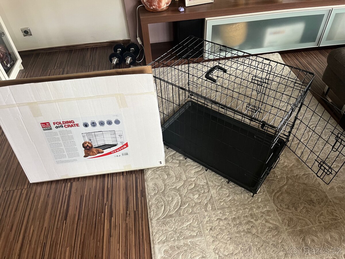 KLEC DOG FANTASY SKLÁDACÍ ČERNÁ - velikost M - 3