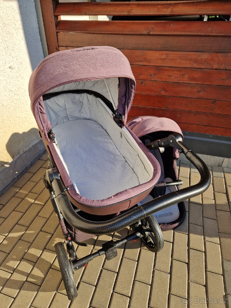 Kočárek 3v1 Rico Nesa 2020 Plum - 3