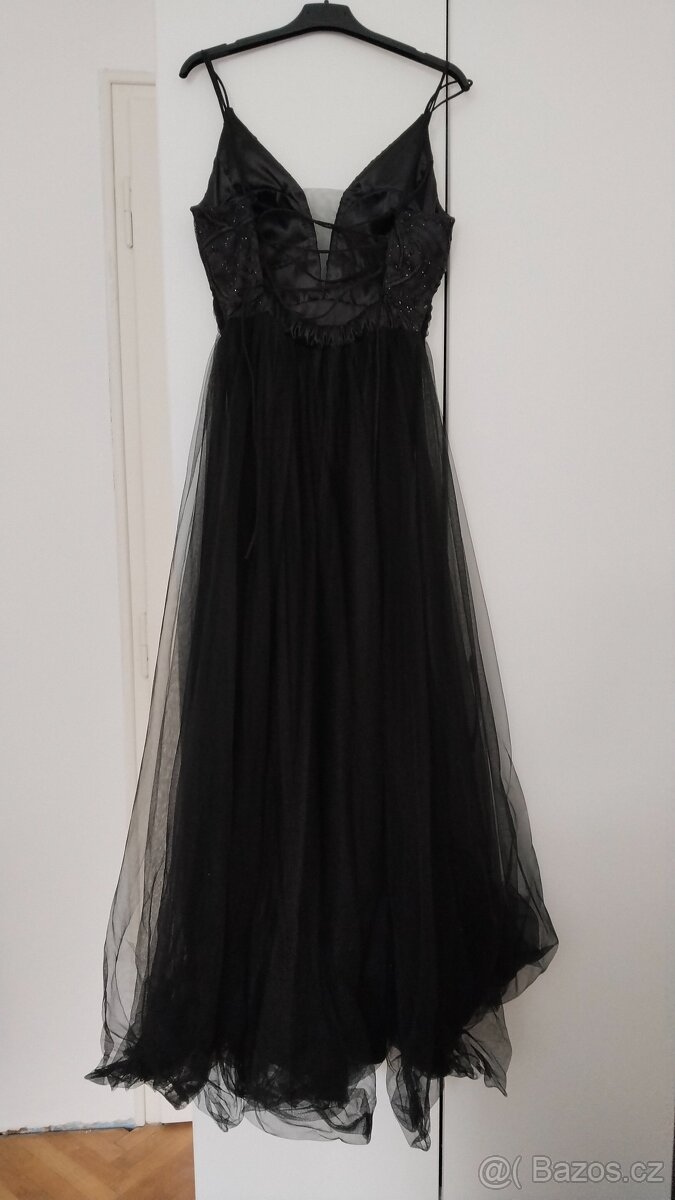 Černé plesové šaty - 3