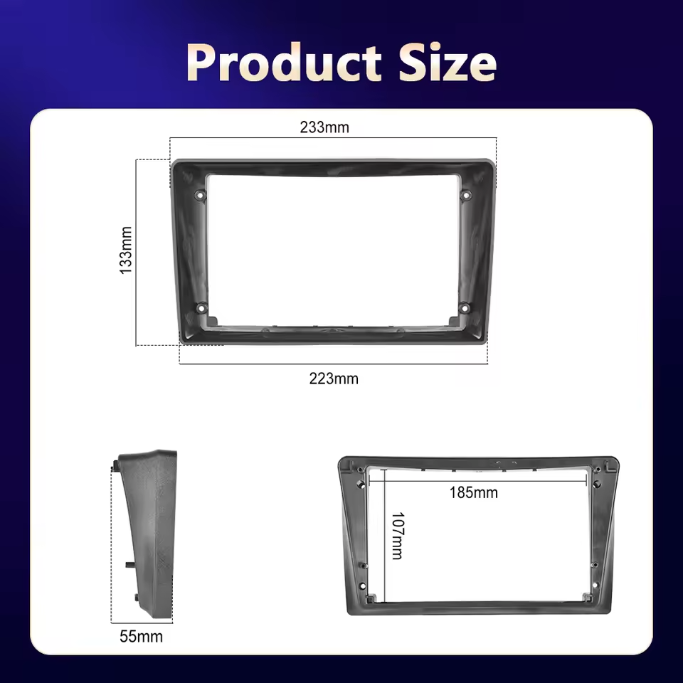 Android 2DIN rádio, GPS, Nové - 3