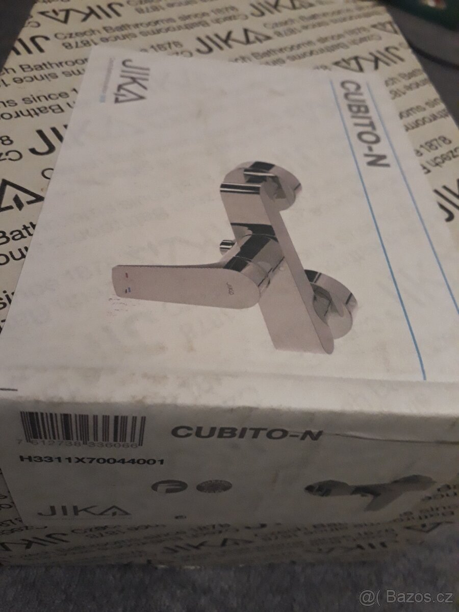 nástěnná sprchová baterie JIKA - Cubito N - 3