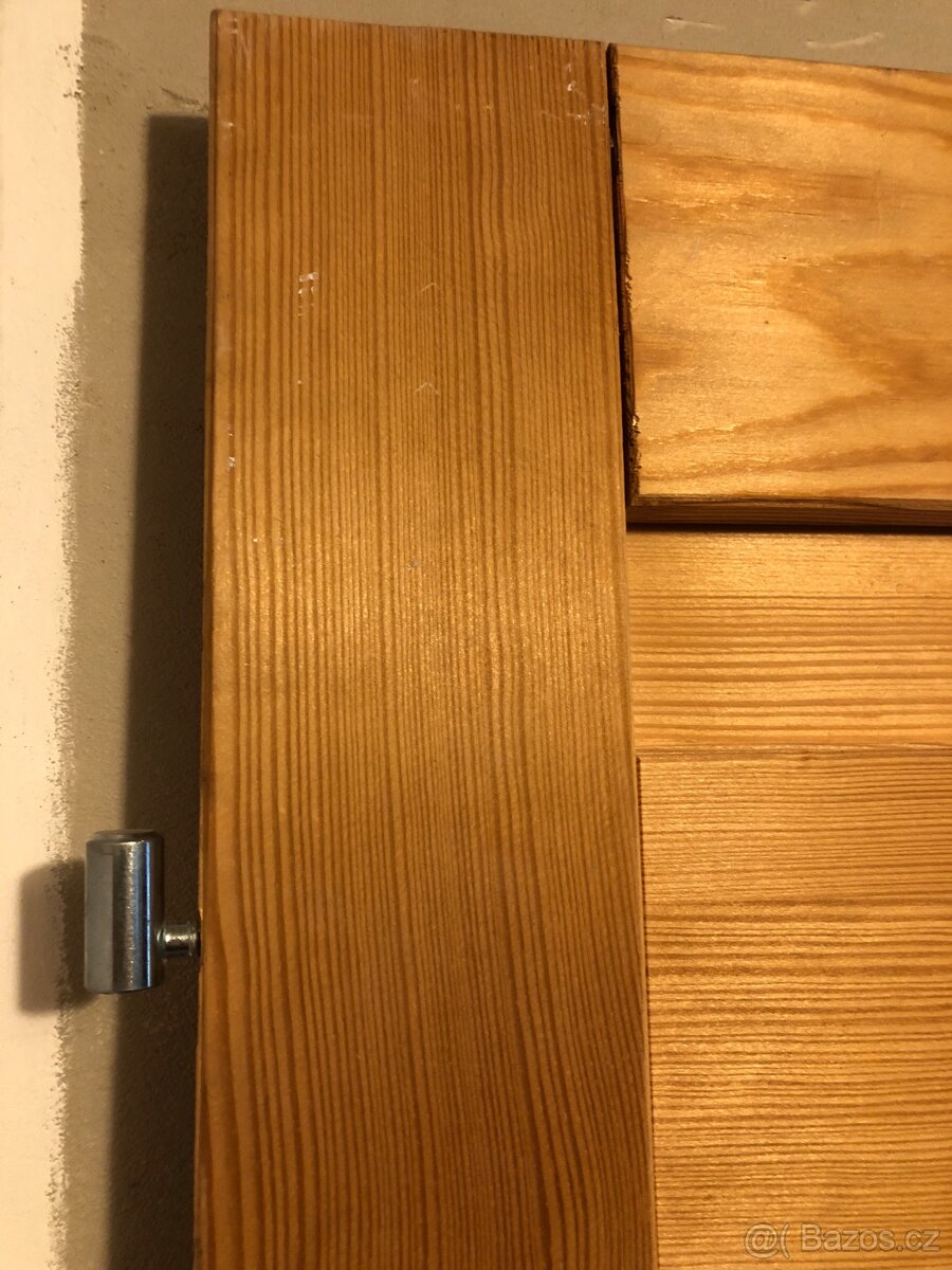 Masivní smrkové dveře - 3