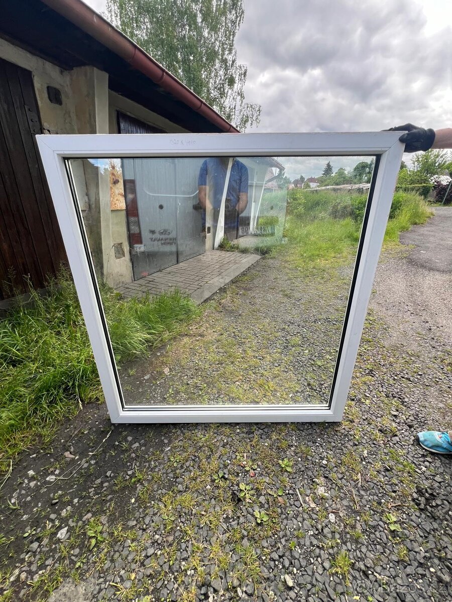 Okna PVC bílá (dvojsklo) plně funkční - 3