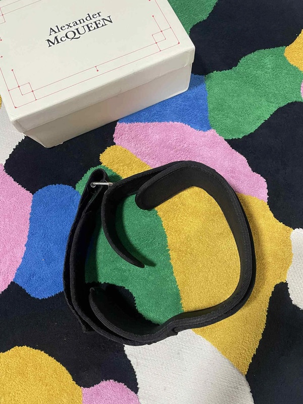 Oxylane černý posilovací opasek na vzpírání - 3