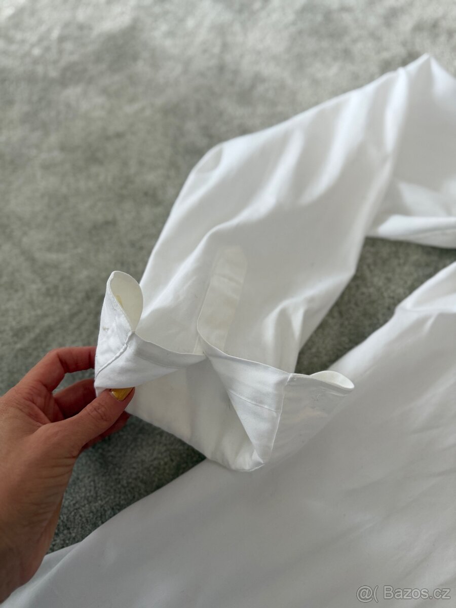 Luxusní, bílá košile GANT - 3