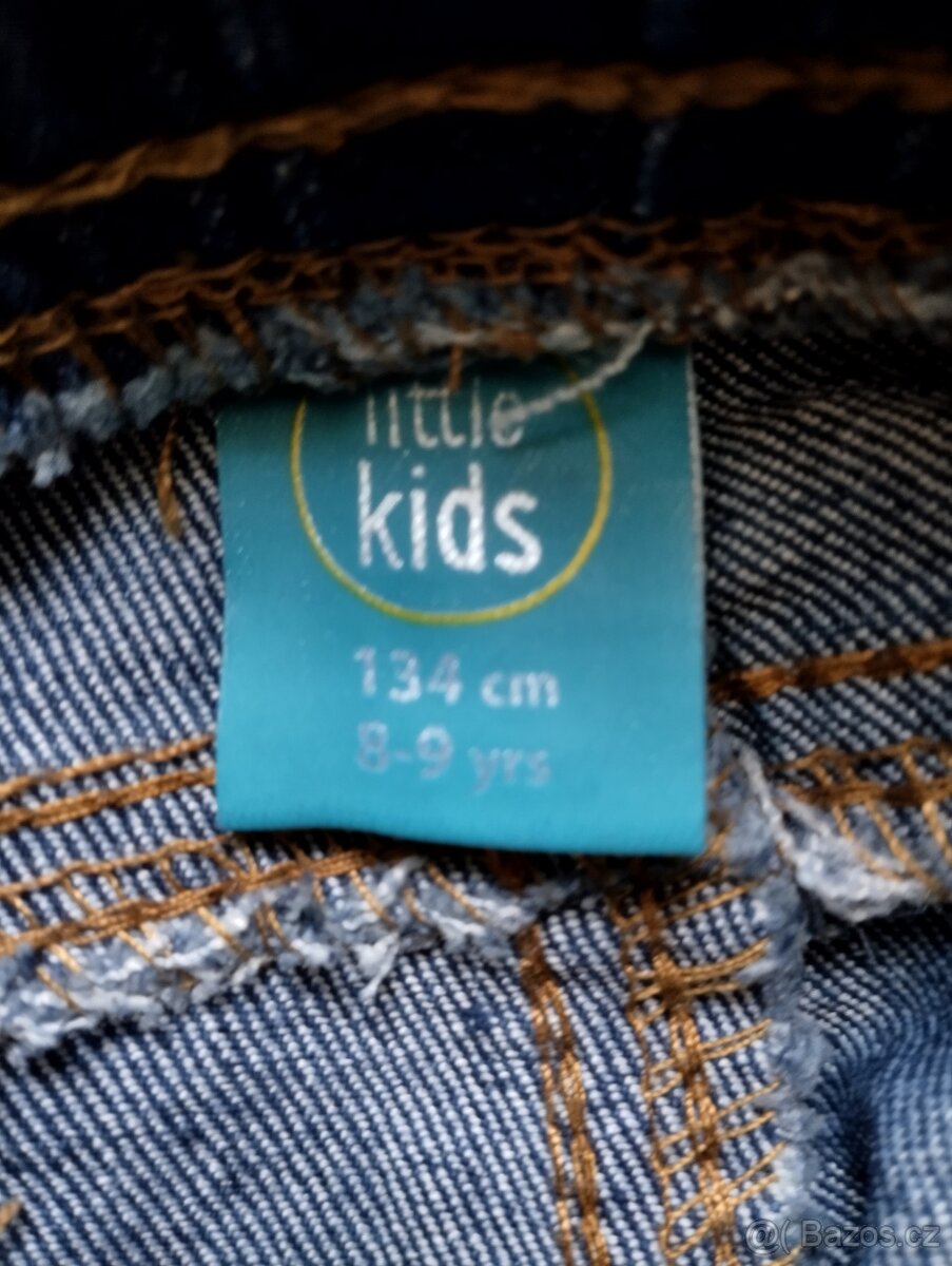 Nové chlapecké džíny vel.134 - 3