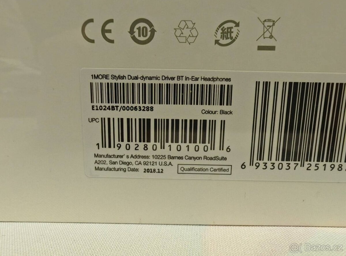 BT sluchátka 1MORE - 3
