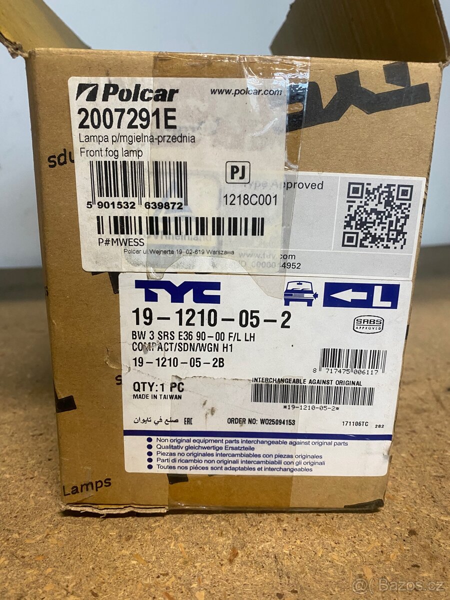 Levá mlhovka BMW E36 - 3