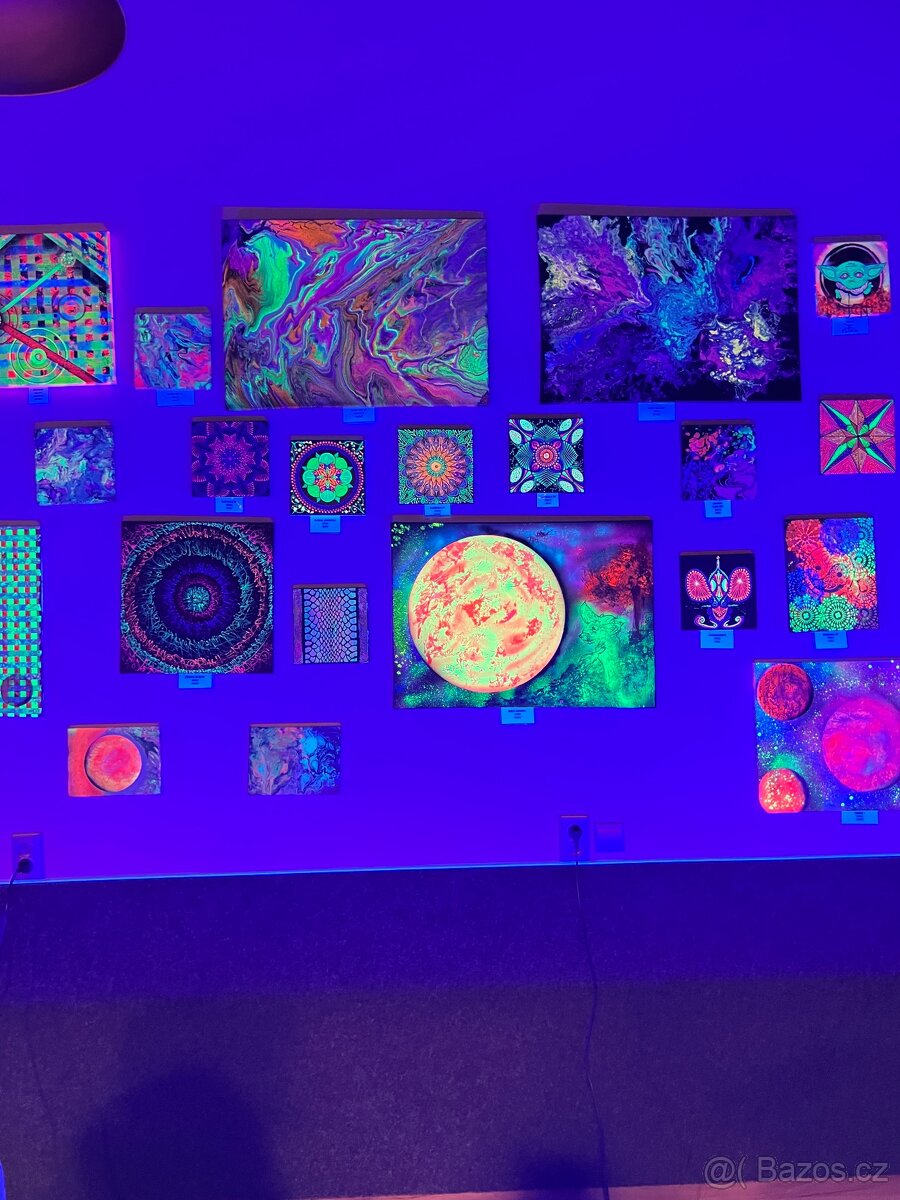 Obrazy fluorescenční - 3