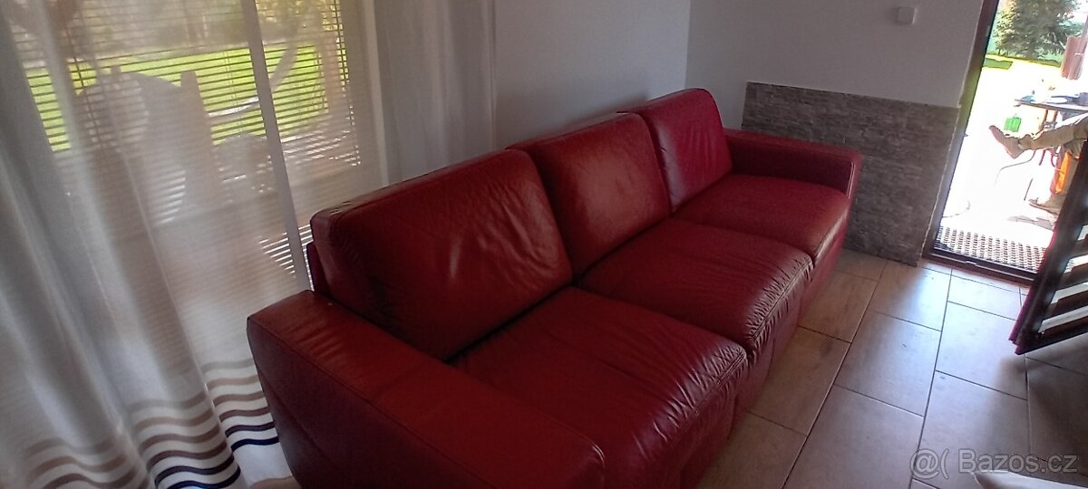 Kožená sedačka - 3