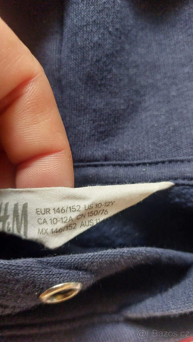 Dívčí mikina H&M vel. 146/152 - 3
