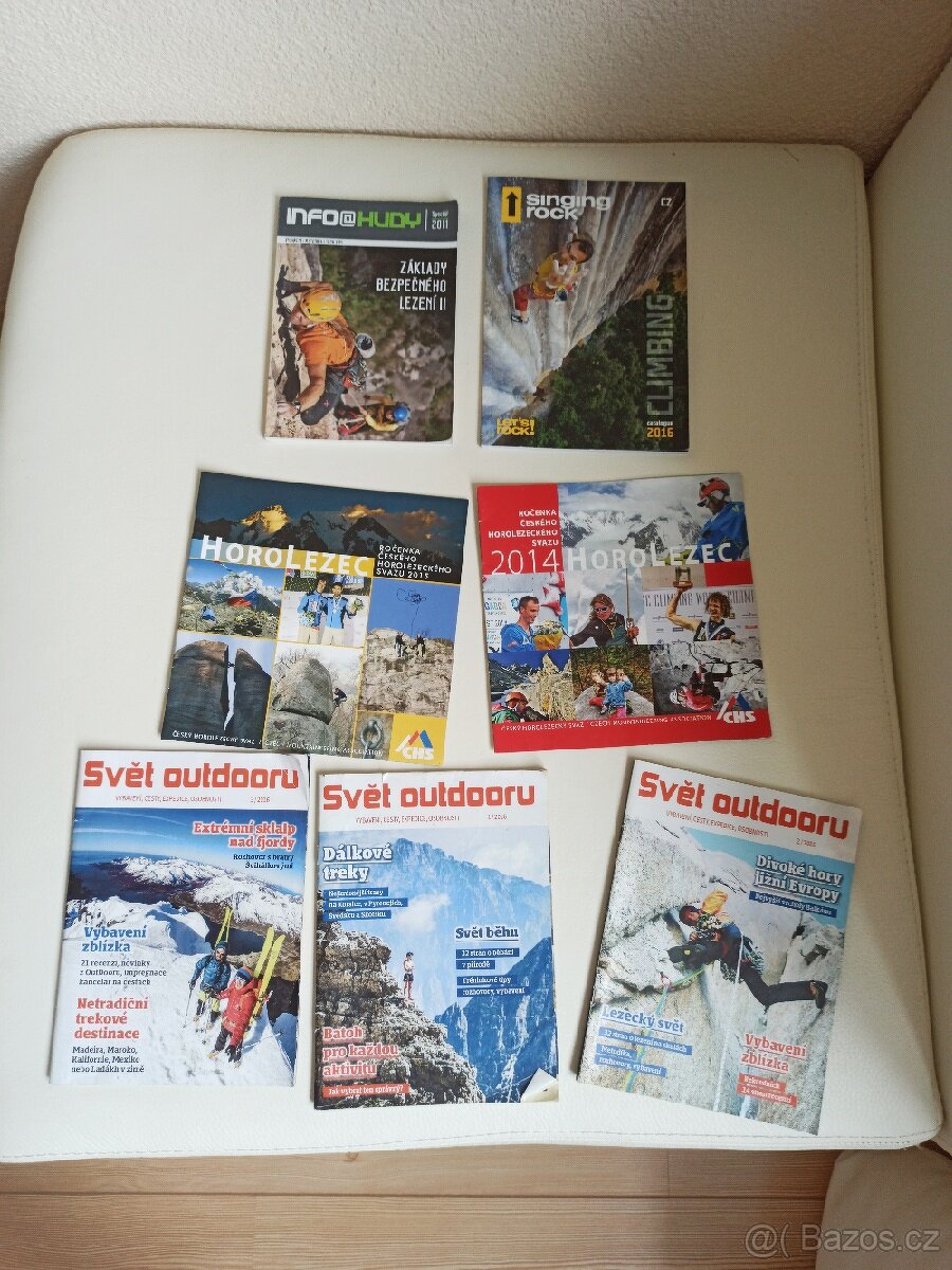 mix lezeckých časopisů - 3