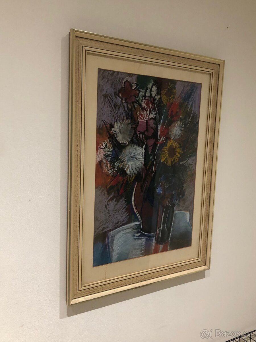 Obraz Josef Šteffel – Letní zátiší (1982) – originál - 3