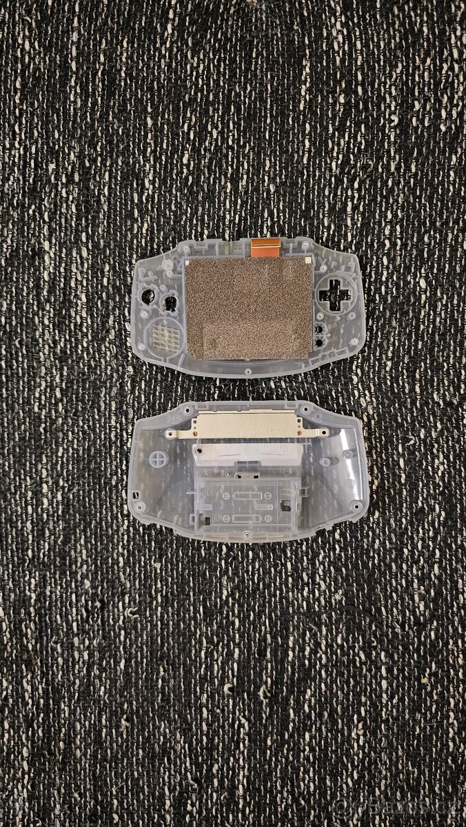 originální case, kryt na GBA Game Boy Advance s displejem - 3