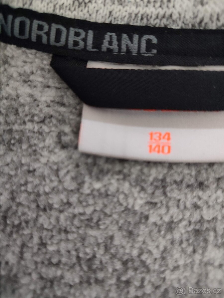 Funkční chlapecká teplá mikina zn. Nordblanc,, vel. 134-140 - 3
