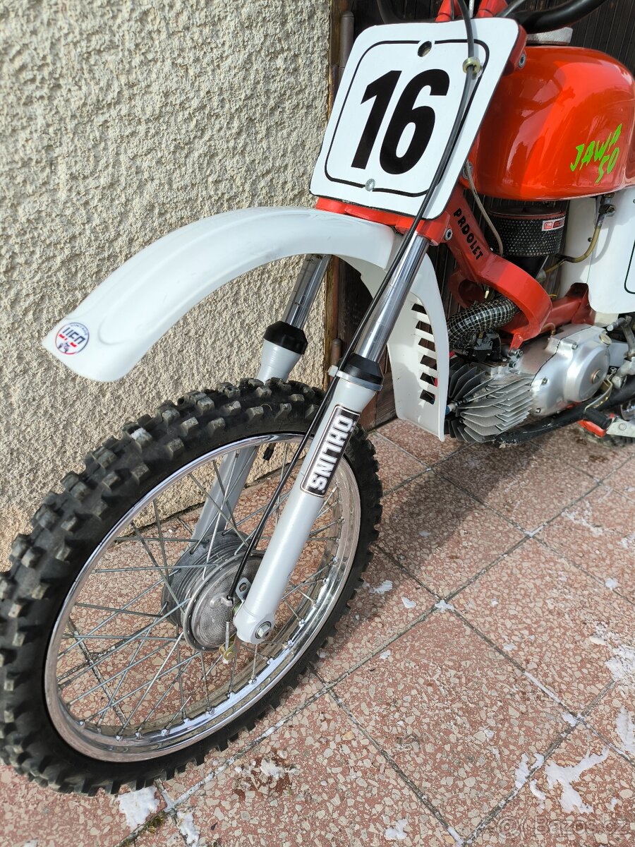 Jawa 50 cross, pionyr, fichtl - 3